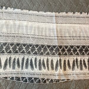 Empyre Black/White Infinity Scarf